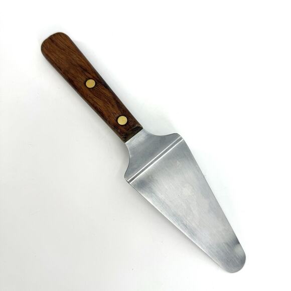 Dexter USA Pie Server Cake Vintage Utensil Wood Handle Wooden 10 inch Country - Picture 2 of 7